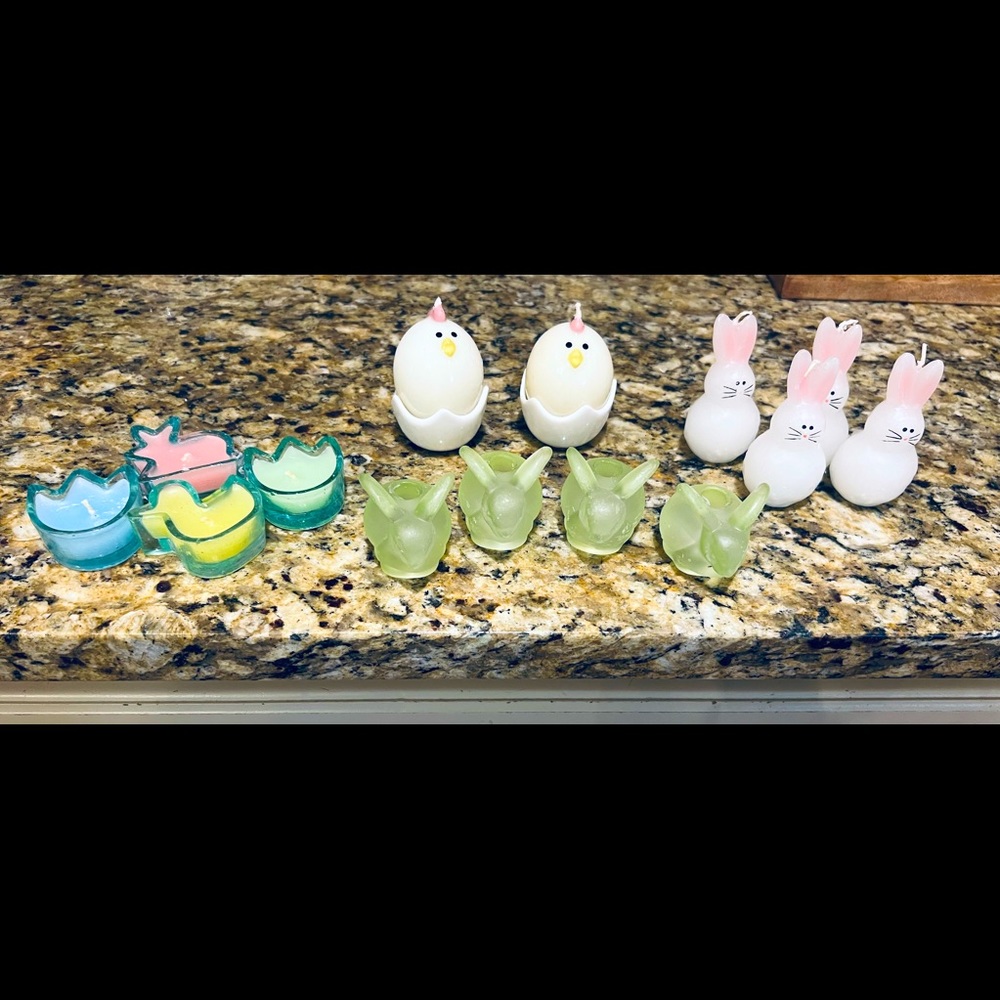 William Sonoma Easter candles.
